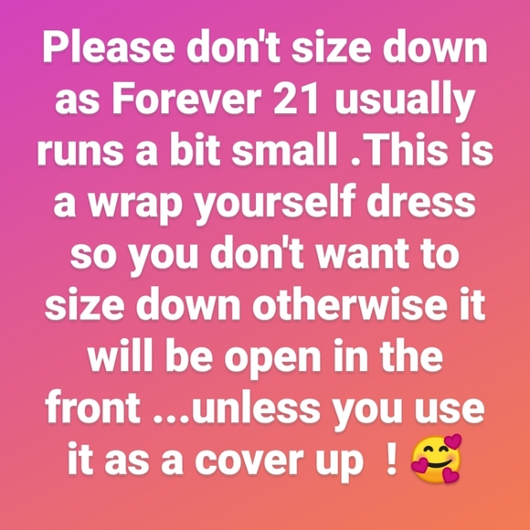 Forever 21 Wrap Polka dot Flowy light dress M - Picture 2 of 14